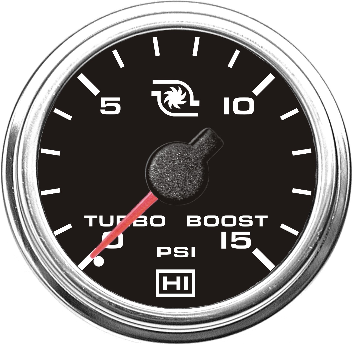 Hewitt 108-104-1R-1 Universal 2' Dual 100 Psi Mechanical Boost Gauge Kit
